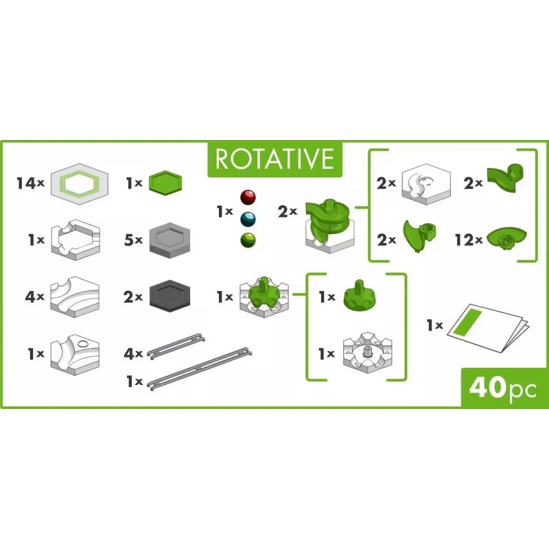 GraviTrax GO Rotative Ravensburger Multicolor 23703