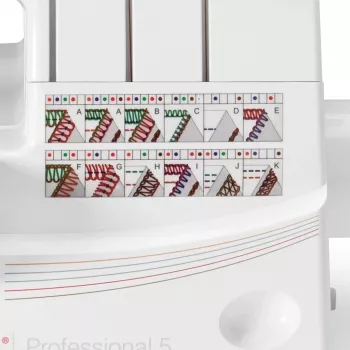 Overlock Singer 14T968 máquina de coser, corriente eléctrica, blanca