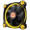 Ventilador de carcasa Thermaltake Riing 14 LED 140mm negro/amarillo