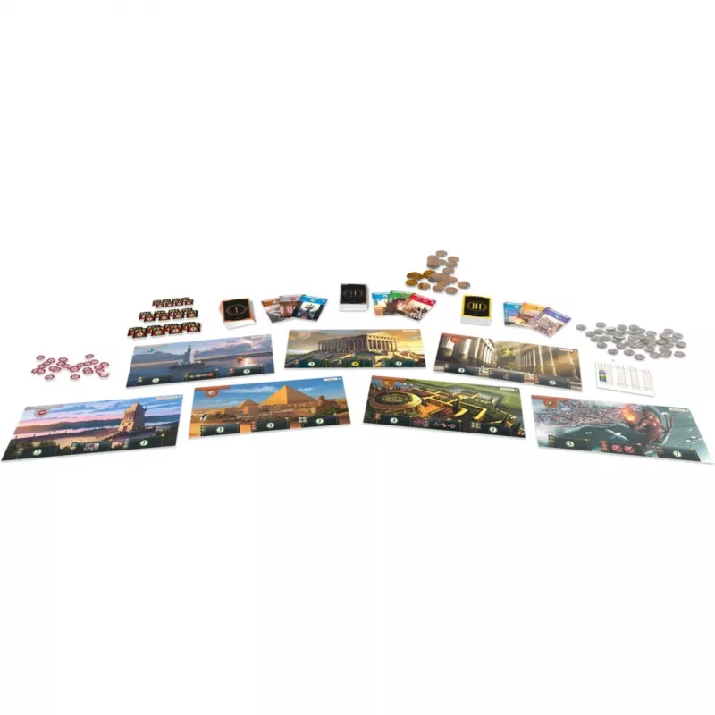 7 Wonders - juego base - nuevo diseño, juego de mesa juego experto del año 2011