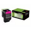 Tóner Lexmark Cartridge 802XME magenta 3000 páginas