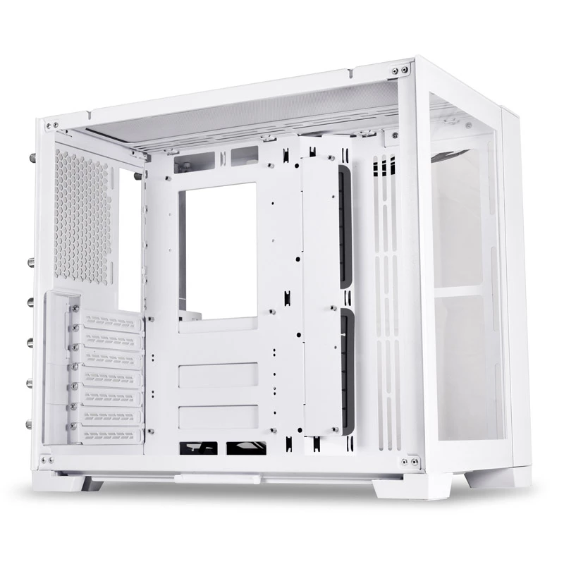 Caja de PC Lian Li O11D Mini-S Mini Tower blanca (compatible con fuente de alimentación SFX/SFX-L)