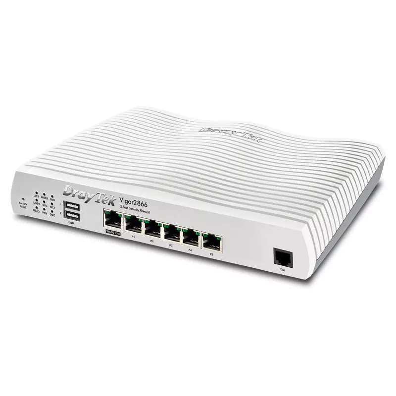 Router DrayTek Vigor 2866 Gfast módem-cortafuegos