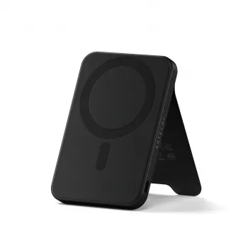 Batería portátil Satechi ST-B5Q2SK 5000 mAh carga inalámbrica negra
