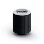 BitsPower fitting recto G1/4 rosca macho a 16/10 mm giratorio — negro mate