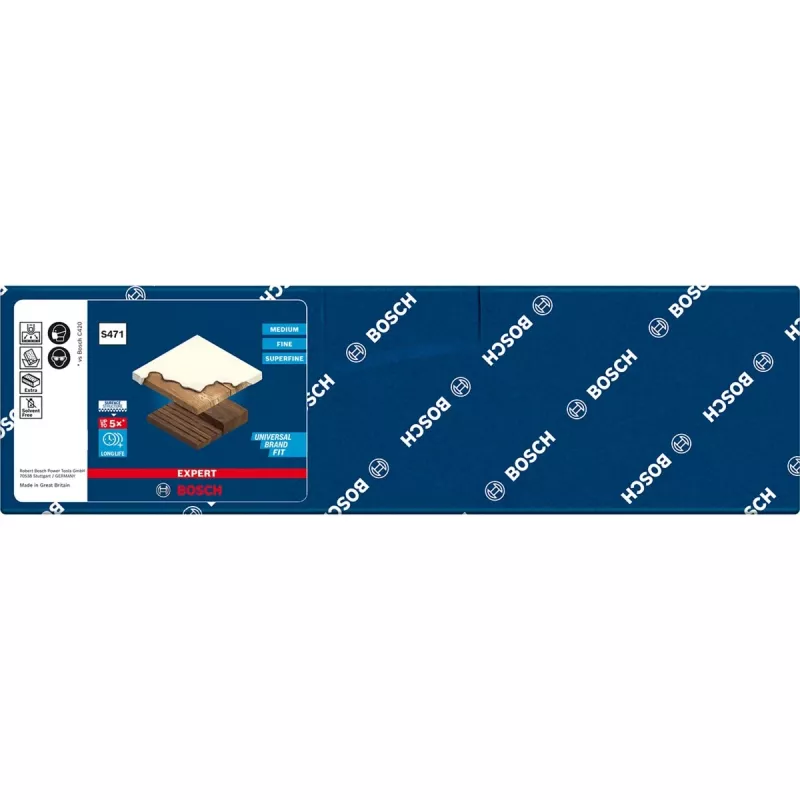 Bosch 2 608 901 170 bloque de lijar grano fino