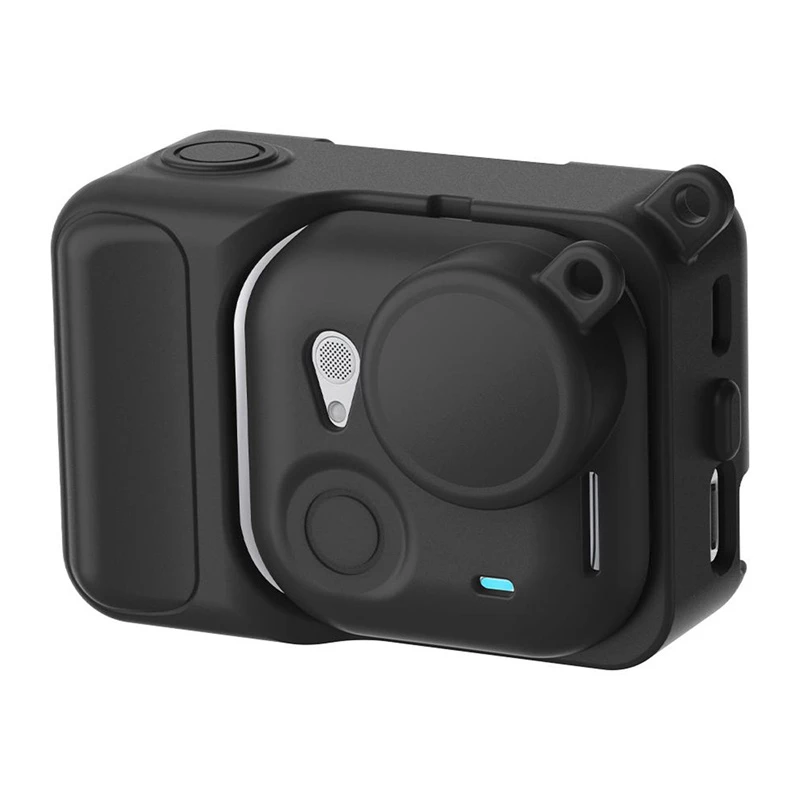 Funda protectora de silicona Puluz para Insta360 Go Ultra (negro)