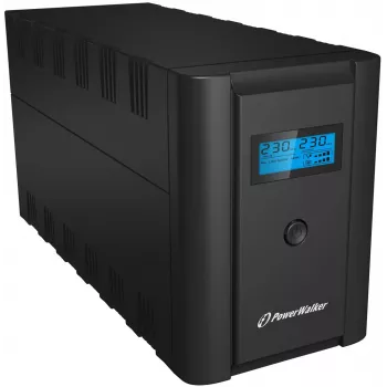 PowerWalker VI 1200 LCD/FR Line-Interactive 1,2 kVA 600 W 4 salidas AC