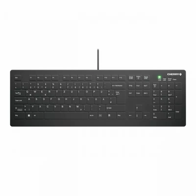 Teclado médico CHERRY AK-C8112 USB QWERTZ Alemán Negro 105 teclas