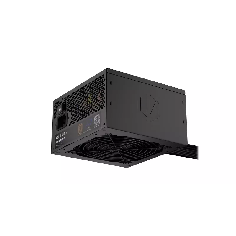Fuente de alimentación ENDORFY Vero L6 750 W, 24 pines ATX, 80 PLUS Bronze, ventilador de 120 mm, Negro