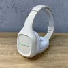 Auriculares Tellur verdes Bluetooth over-ear Pulse plegables Cream TLL511441