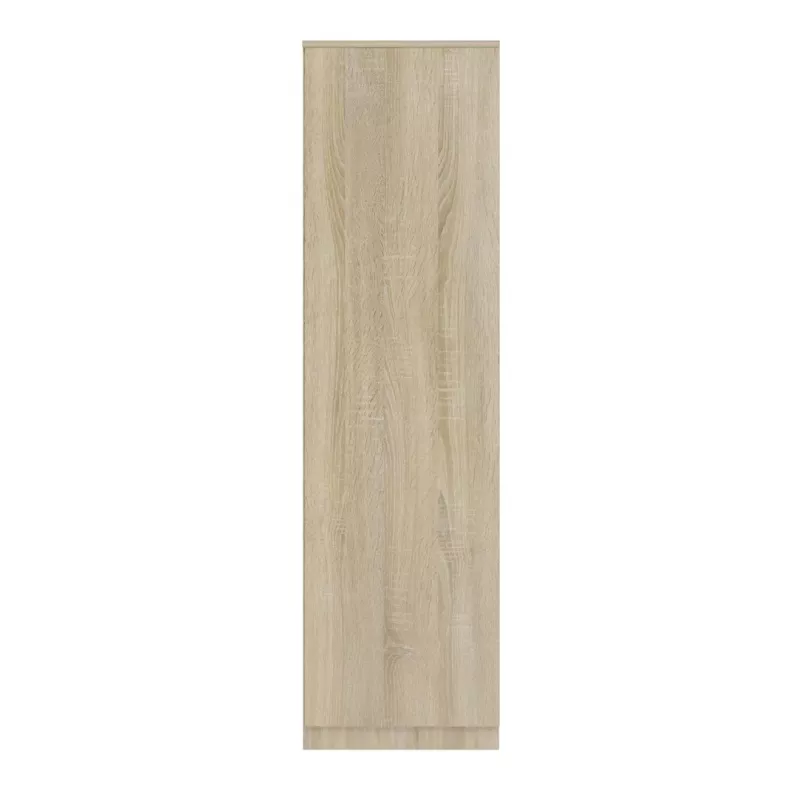 Armario ropero Topeshop SD-50 SON KPL 5 baldas 1 puerta roble