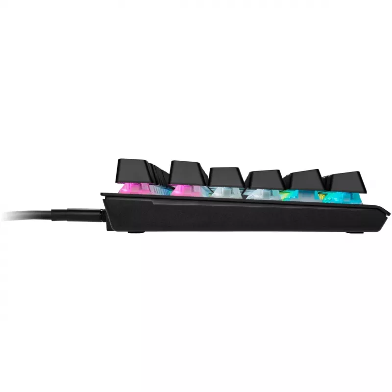 Corsair K60 PRO TKL teclado gaming óptico-mecánico, switches OPX, RGB, negro