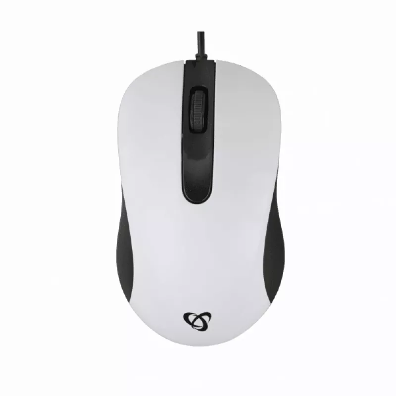 Sbox M-901 ratón óptico blanco