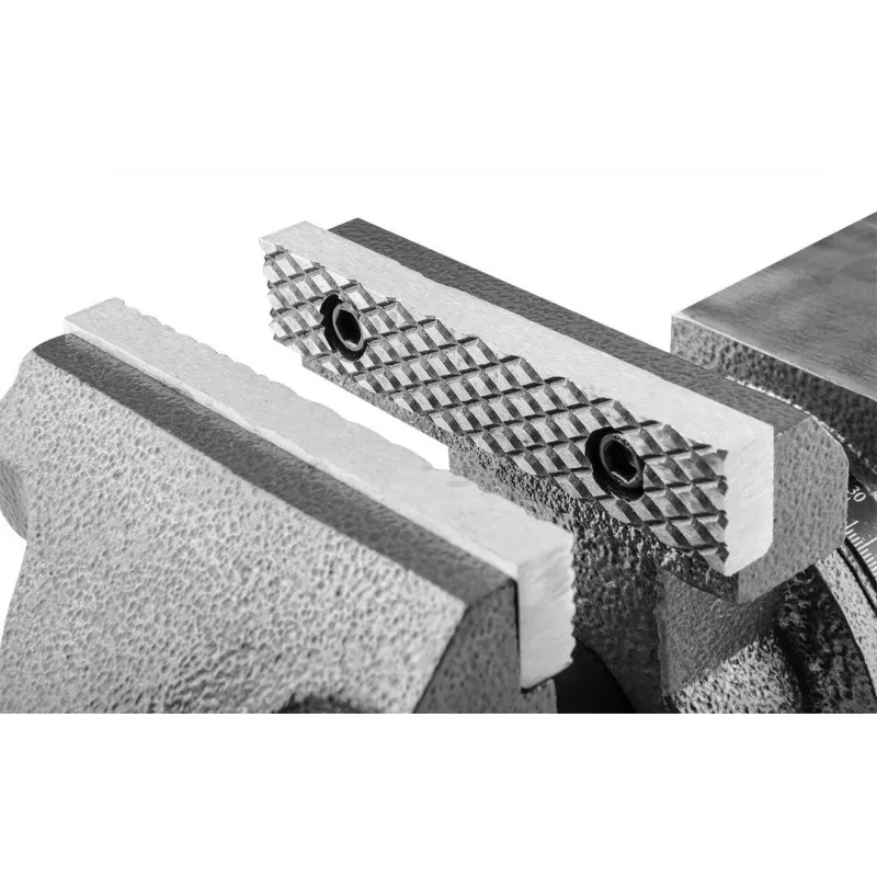 Tornillo de banco giratorio para cerrajería NEO tools 100 mm 360° – tornillo de banco de taller para cerrajería, modelo 35-030
