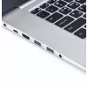 Smartkeeper UL03P2BK Bloqueador de puertos USB Type-A Negro Plástico 100 uds.