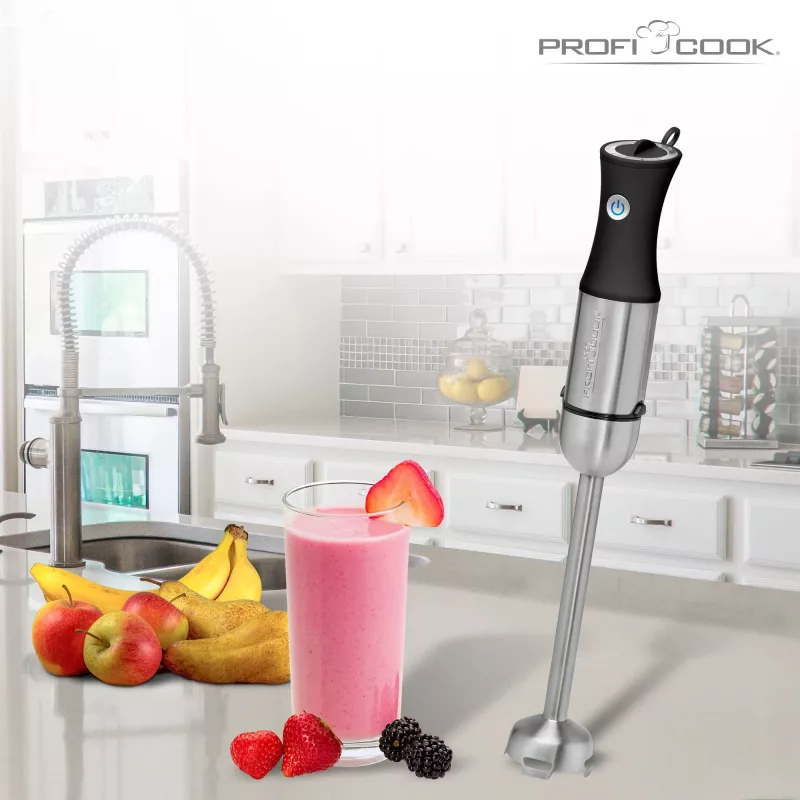 ProfiCook PC-SM 1094 batidora de mano 1000 W negra, acero inoxidable