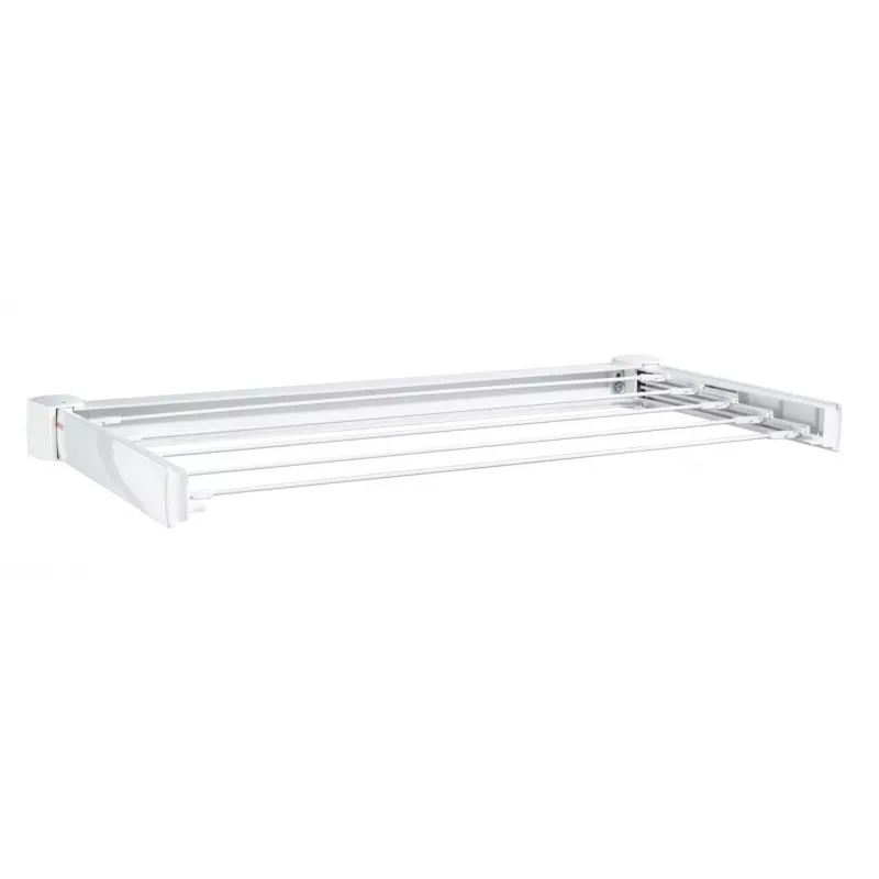 Estante de pared Leifheit Telegant 30 Protect Blanco, ancho 720 mm, profundidad 370 mm, tendedero de 3 m