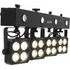 Sistema de iluminación LED PAR EUROLITE batería KLS-180 180W RGB, luminaria PAR a batería, recargable