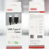 Cable USB Unitek Y-C474BK USB 3.2 Gen 1 (3.1 Gen 1) 1 m USB A USB C negro