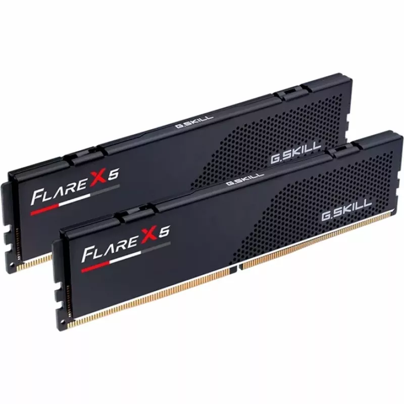 DIMM 96 GB DDR5-5600 (2x 48 GB) kit dual, memoria RAM negra, F5-5600J4040D48GX2-FX5, Flare X5, AMD EXPO