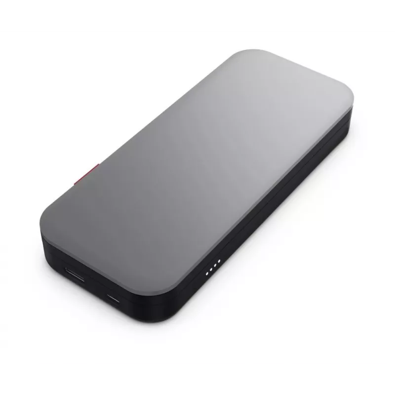 Batería externa para portátil Lenovo Go USB-C (20.000 mAh), ion-litio, negro-gris, USB Type-A y Type-C
