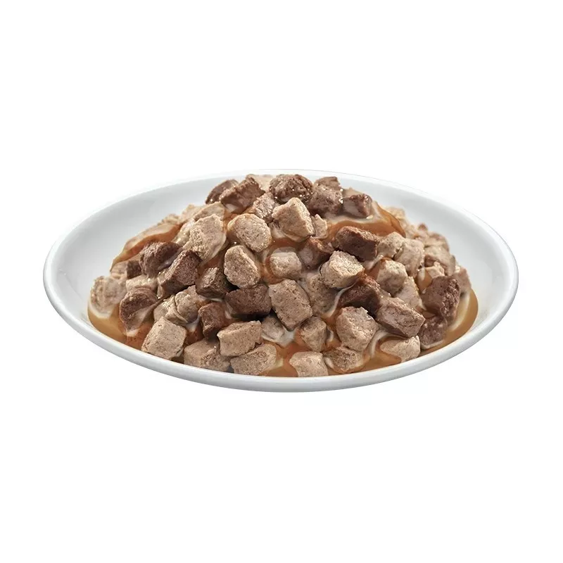 Comida para gatos PREVITAL Megabox con cordero, ternera, conejo y pollo en salsa - Comida húmeda para gatos - 24 x 100 g