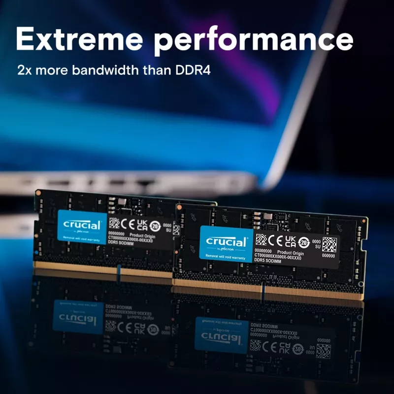 Memoria para portátil DDR5 SODIMM 64GB(1*64)/5600 CL46