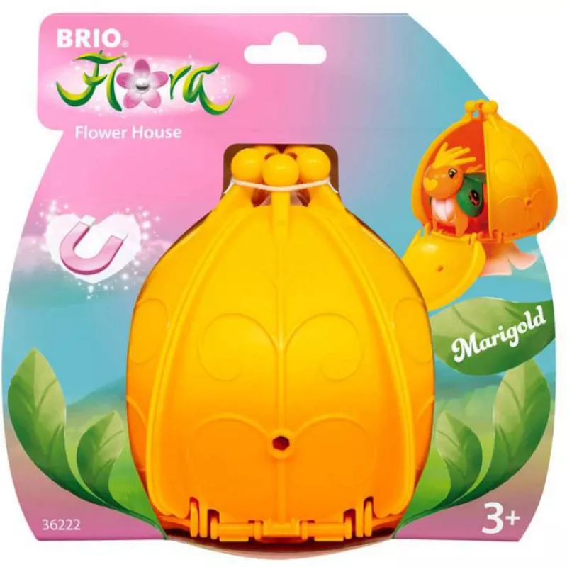Casa de juguete BRIO Marigold Flower House Verde Amarillo 36222