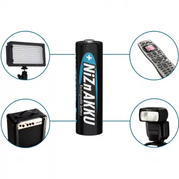 Batería recargable Ansmann 1322-0005 AA níquel-zinc NiZn