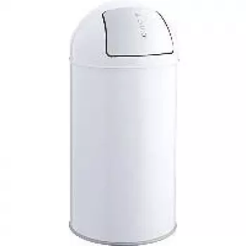 Papelera helit 30,0 l blanca (H2401705)