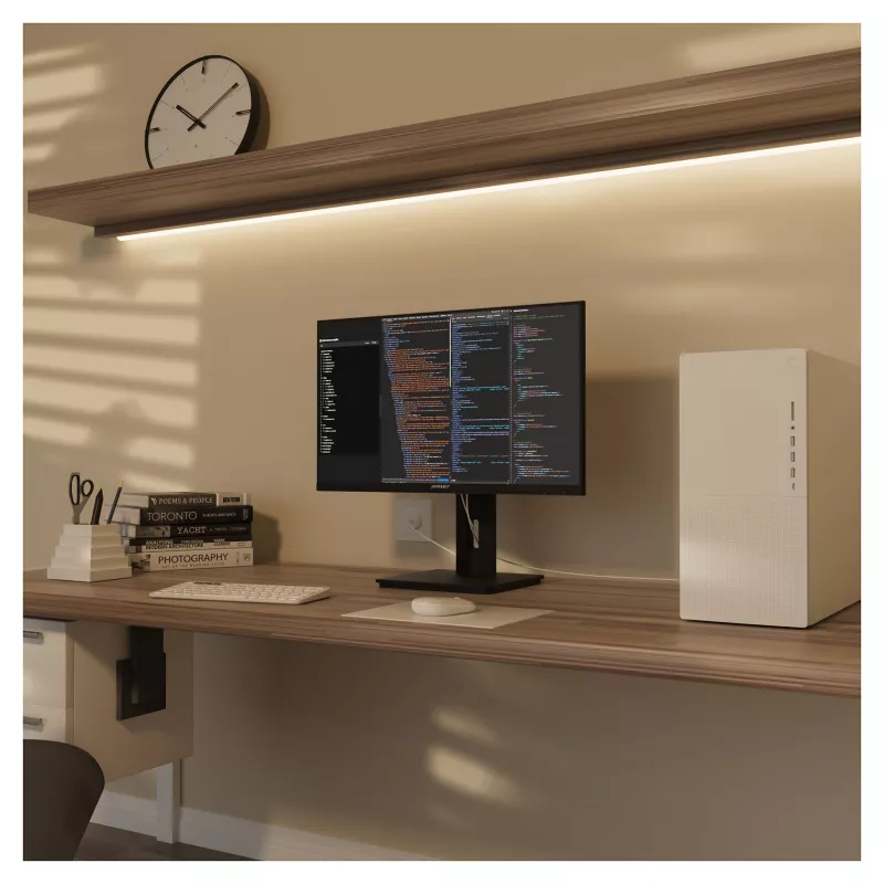 JAPANNEXT monitor 4K UHD 60,45cm (23,8) 3840x2160 píxeles, panel IPS, 8 ms, 60 Hz, AMD FreeSync, HDMI, DisplayPort (JN-IPS2380UHDR-C65W-HSP)