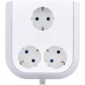 Toma de corriente REV 0020330112 gris blanco