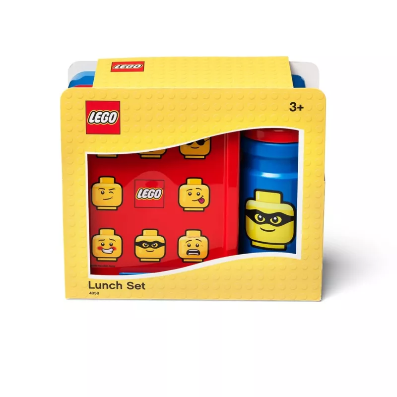 Set de comida LEGO 40580001 Bright Blue – Set de fiambrera y botella para niños