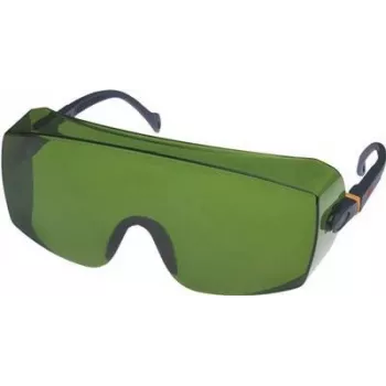Gafas de seguridad 3M 2805 verde IR 5.0, lente resistente a los arañazos, protección integral