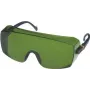 Gafas de seguridad 3M 2805 verde IR 5.0, lente resistente a los arañazos, protección integral