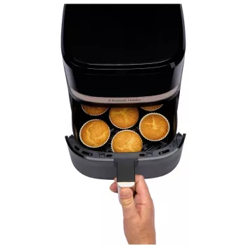 Freidora de aire Russell Hobbs Satisfry 4,3 l negra 27610-56 2761056 (27610-56)