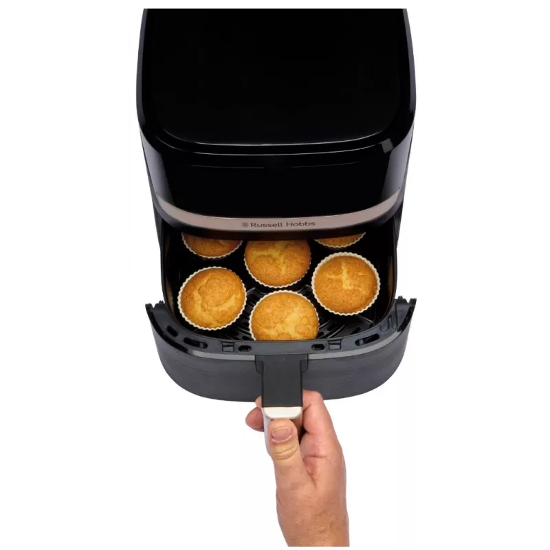 Freidora de aire Russell Hobbs Satisfry 4,3 l negra 27610-56 2761056 (27610-56)