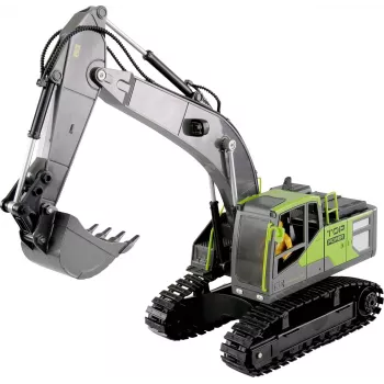 Excavadora RC Amewi G071E escala 1:18 motor eléctrico Li-Ion 500 mAh