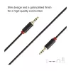SBS TECABLE35KR - cable de audio - mini-phone estéreo 3,5 mm macho a mini-phone estéreo 3,5 mm macho - 1,5 m - negro (TECABLE35KR)