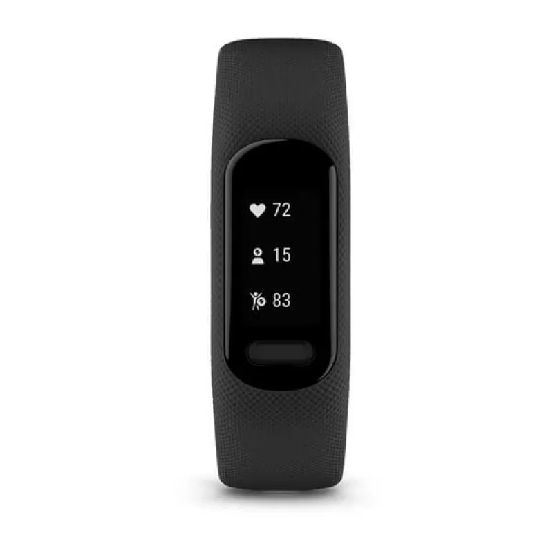 Garmin VIVOSMART 5 OLED Digital 88 x 154 píxeles Pantalla táctil Negro GPS (Satélite)