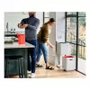 Cubo de basura Joseph Joseph Totem 40 L gris piedra