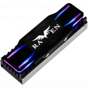 Kit de refrigeración para SSD M.2 SILVERSTONE SST-TP03-ARGB con soporte ARGB