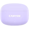 Canyon TWS-9 CNS-TWS9P Auriculares – True Wireless – Bluetooth 5.4 – In-Ear – 6h + 30h de autonomía – estuche de carga USB-C – control táctil – lila