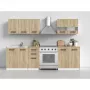 Topeshop KUCHNIA SET SONOMA conjunto de muebles de cocina/comedor