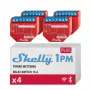 Relé Shelly 1PM Gen4 16A WLAN Zigbee Bluetooth — relé inteligente para carril DIN con medición de potencia