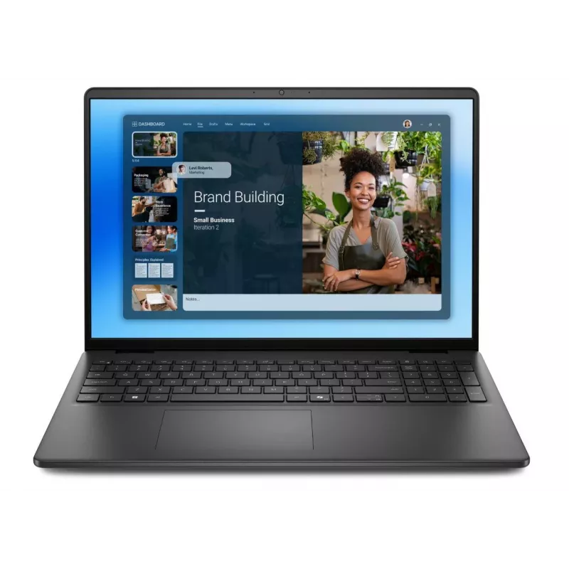 Portátil | DELL | DC16250 | CPU Intel Core 5 | 120U | 1400 MHz | 16 pulgadas | 1920x1200 | RAM 8GB | DDR5 | 5200 MHz | SSD 512GB | Intel Graphics | Integrada | DE | Windows 11 Pro | Carbon Black | 1,98 kg | DC16250_RPLU-R_0