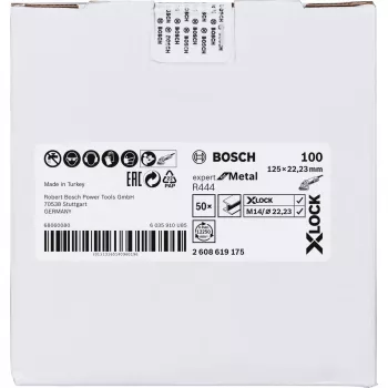 Bosch 2 608 619 175 disco de amolar de acero para herramienta rotativa