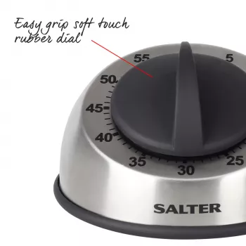 Temporizador de cocina mecánico Salter 338 SSBKXR15