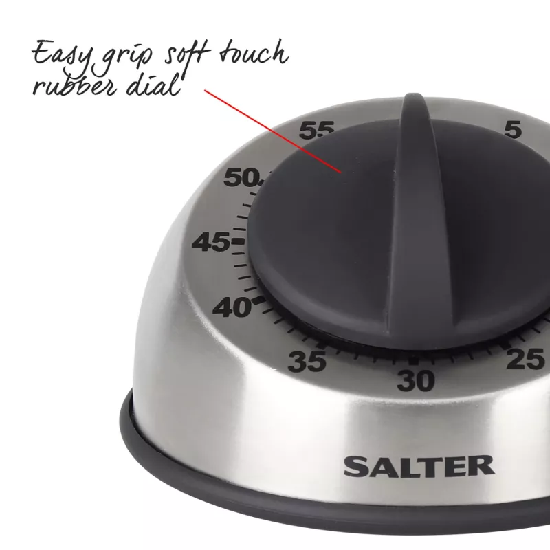 Temporizador de cocina mecánico Salter 338 SSBKXR15